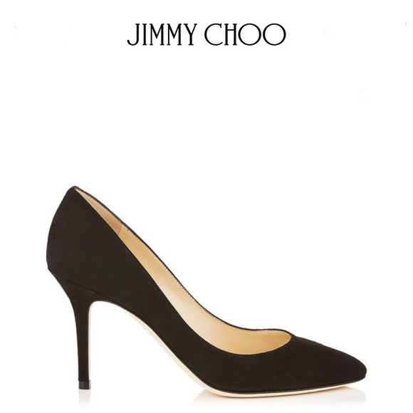 Jimmy Choo Gilbert Nude Pumps, 37 (US 7), 85mm - Picture 2 of 7